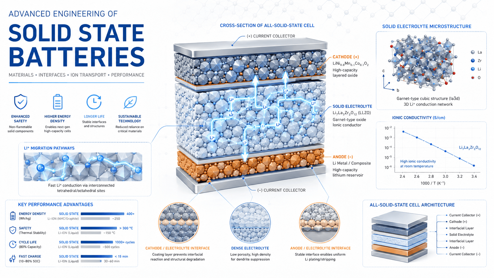 Solid-State Batteries — Dendrite Suppression, Chemo-Mechanical Coupling, and What the Electrochemistry Actually Shows